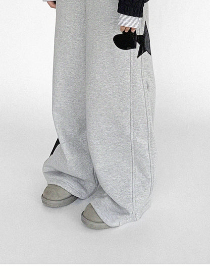 Navy Collar Contrast Cotton Coat Embroidery Detailing