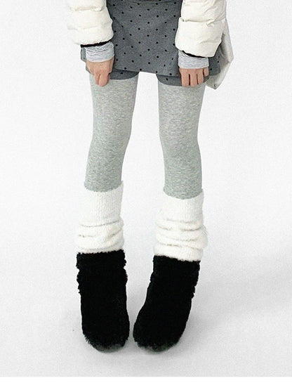 Panda Ear Rib Cotton Hooded Short Jacket