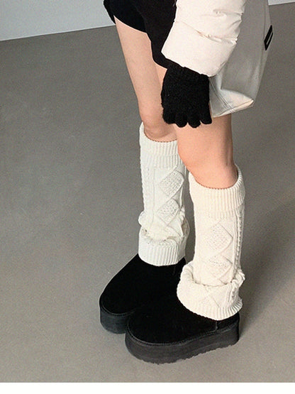 Panda Ear Rib Cotton Hooded Short Jacket