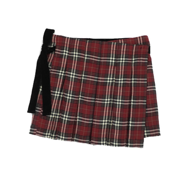innomoood_Plaid_Wrap_Skirt_with_Velvet_Belt_MISSTT