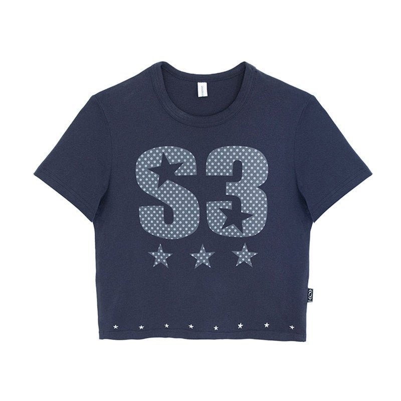 innomoood_Polka_Dot_Print_Metal_Star_Letter_Graphic_Women&