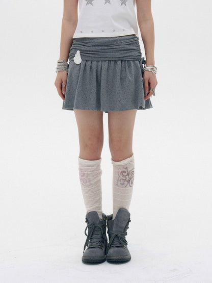 innomoood_Polka_Dot_Ruched_Drawstring_Lined_A_Line_Women&