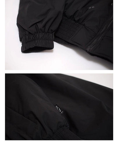 innomoood Reflective Star Print Puffer Jacket