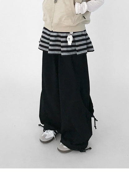 Roam Free Sing Alone Vintage Washed Hooded Short Sleeve Top