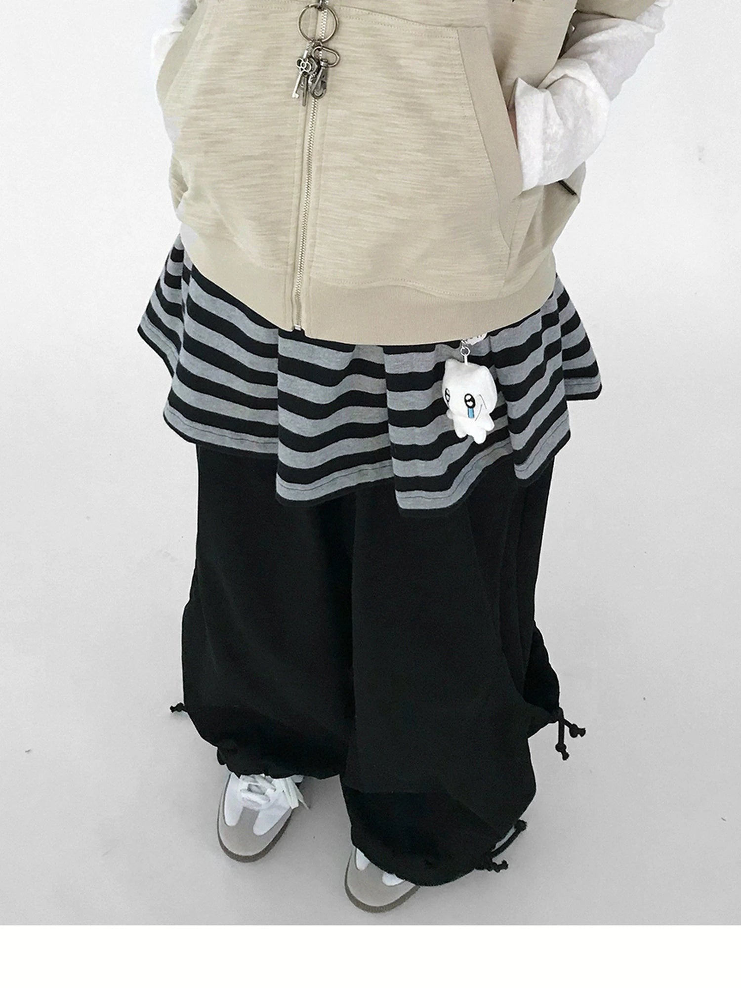 Roam Free Sing Alone Vintage Washed Hooded Short Sleeve Top