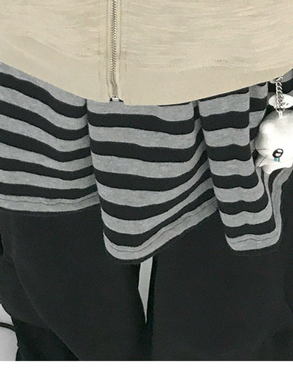 Roam Free Sing Alone Vintage Washed Hooded Short Sleeve Top