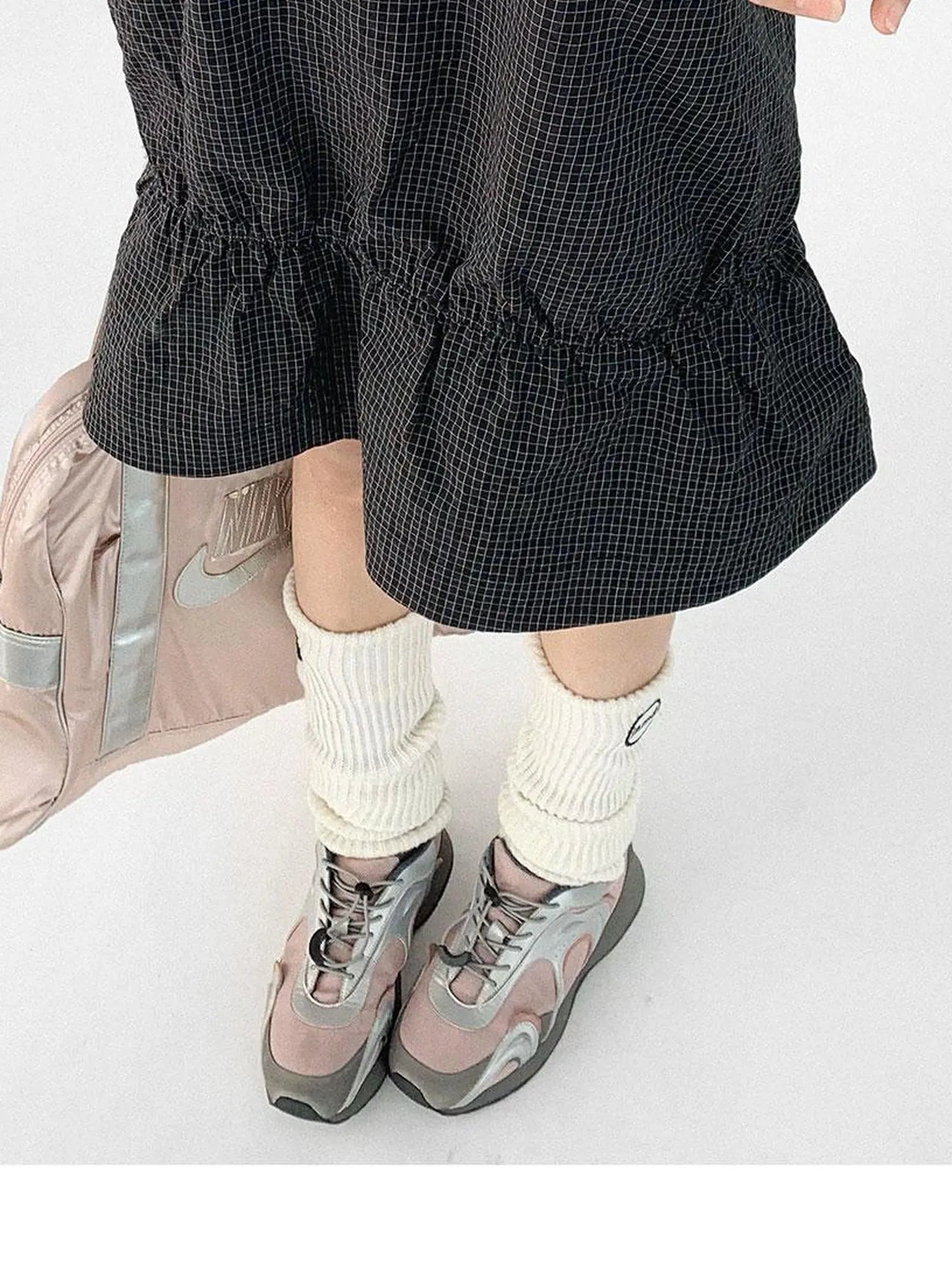 Ruffle Square Neck Strapless A Line Dress