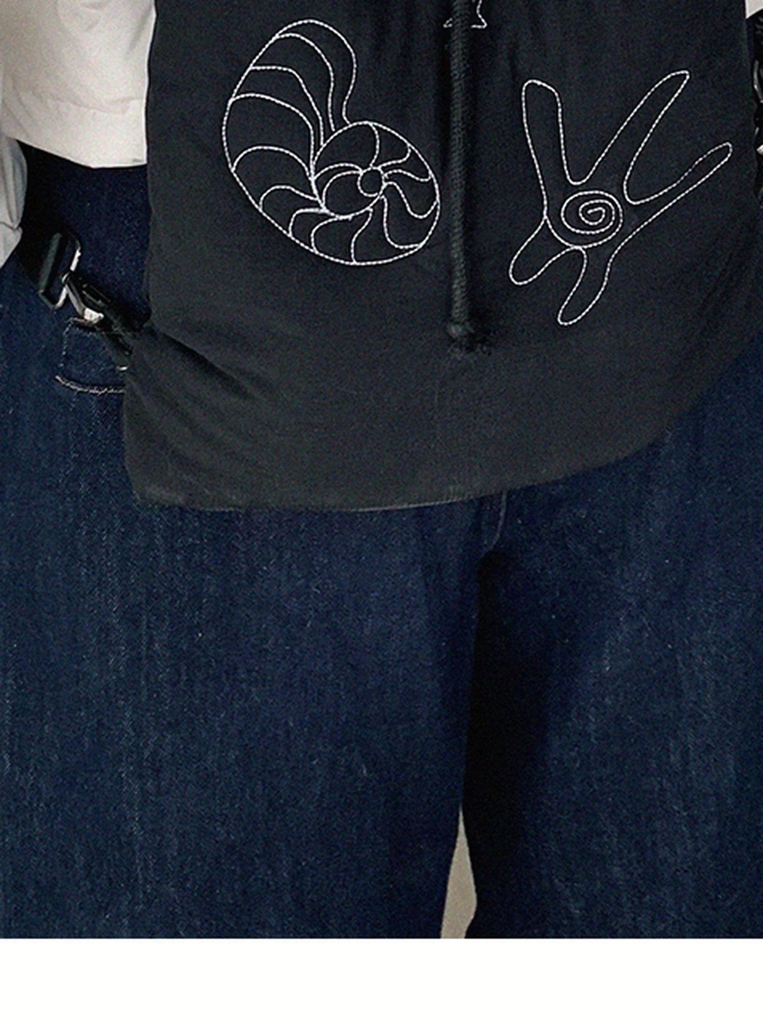 Seaside Diary Quilted Anti Shock Drawstring Backpack