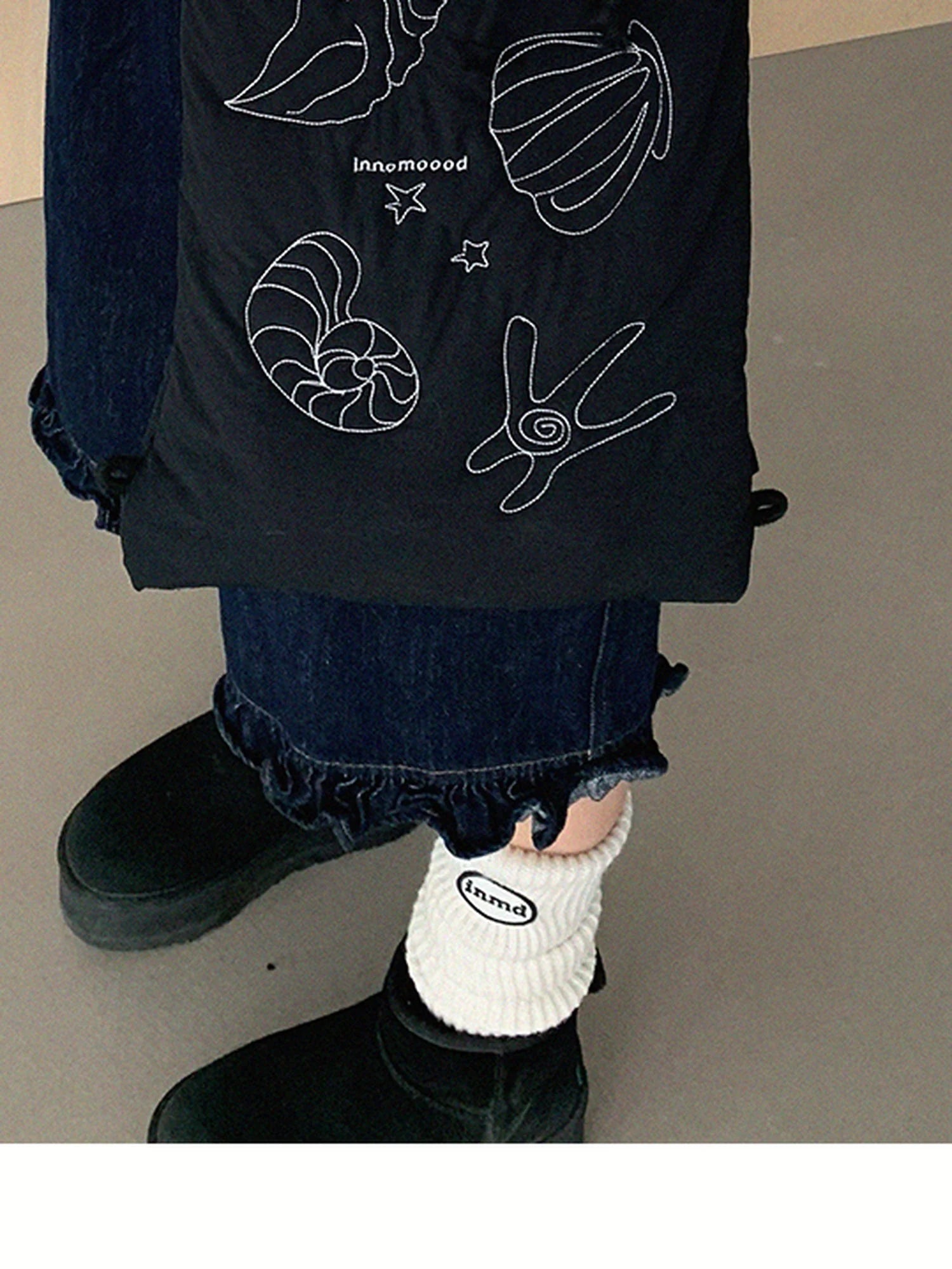 Seaside Diary Quilted Anti Shock Drawstring Backpack