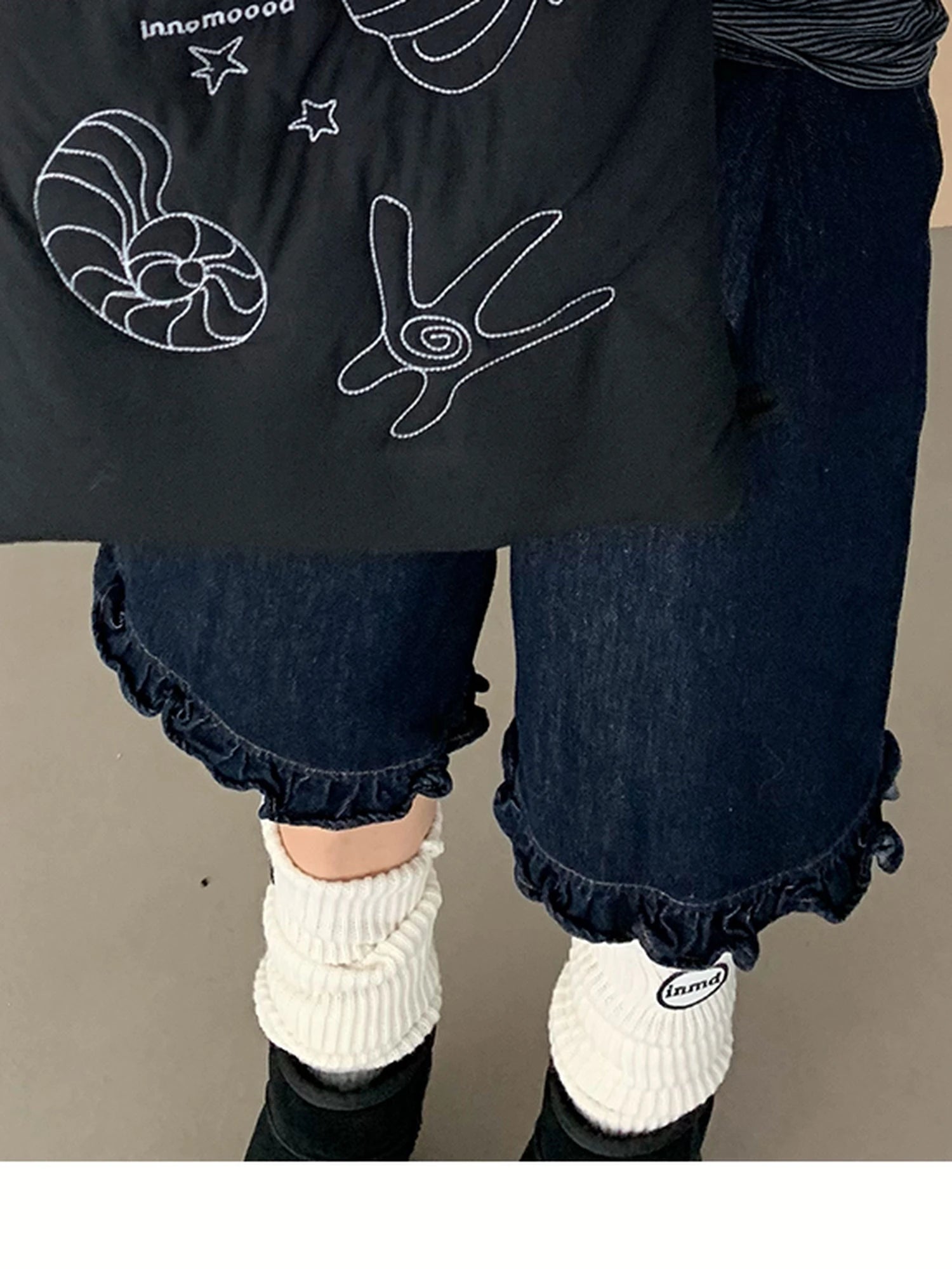 Seaside Diary Quilted Anti Shock Drawstring Backpack