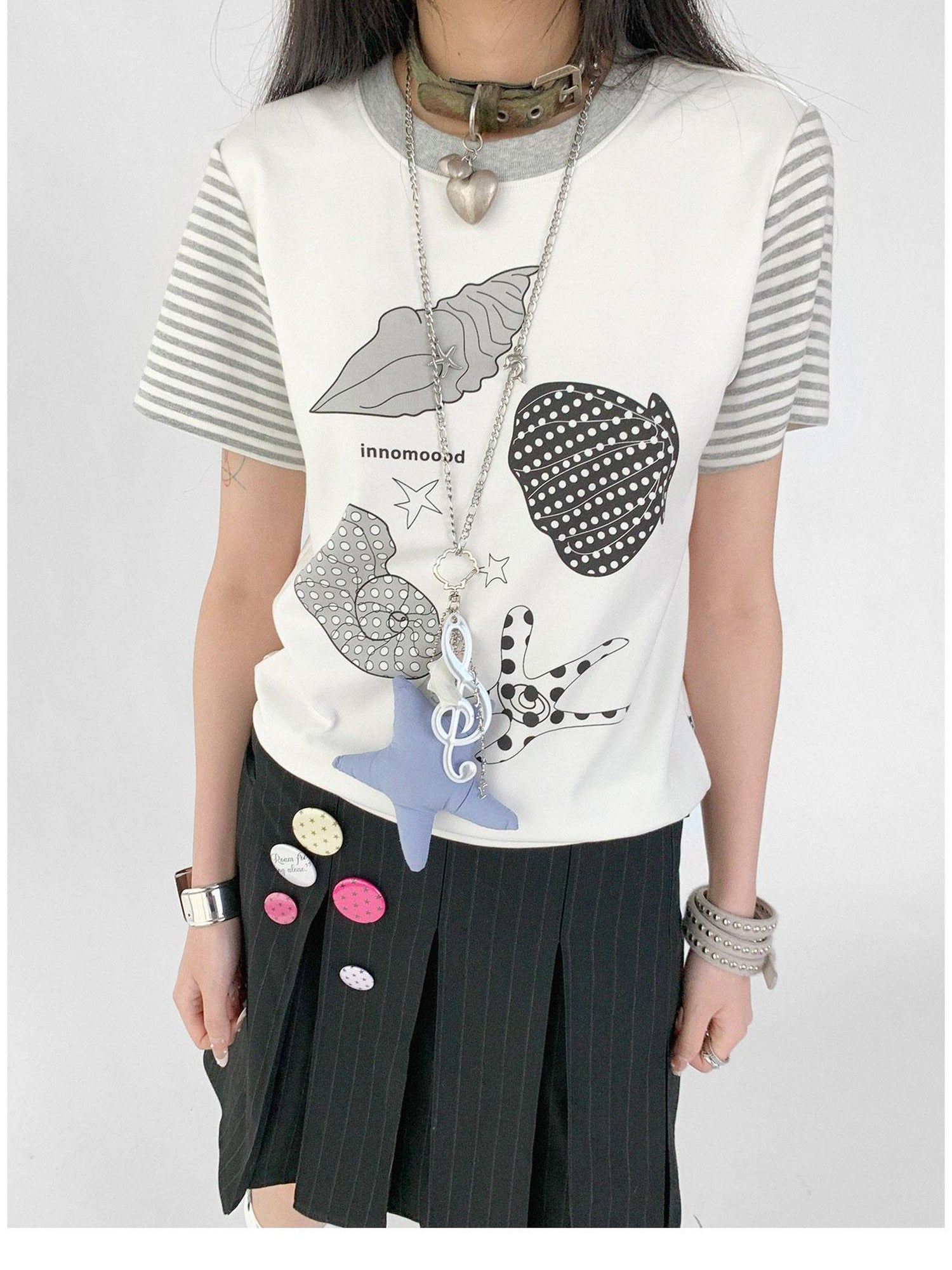 innomoood Seaside Star Point Breeze Tee