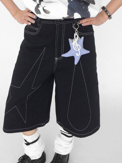 innomoood Shell Note Star Pendant Necklace