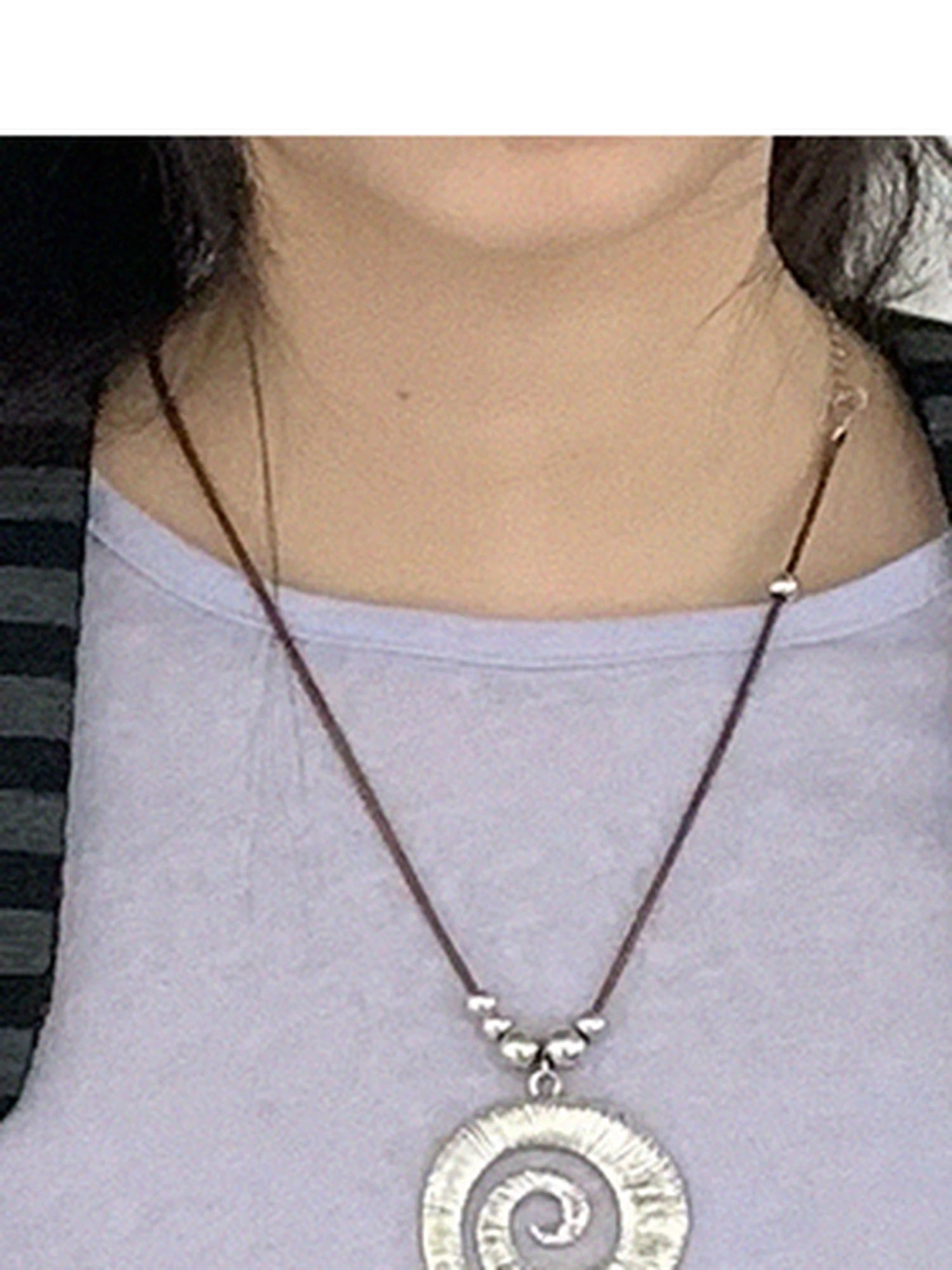 Silent Whale Wing Embroidery Spliced T-shirt