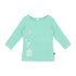 innomoood_Silver_Foil_Print_Colorful_Striped_Round_Neck_Women&
