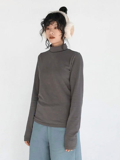 innomoood Soft Brushed High Neck Thermal Base Layer Long Sleeve