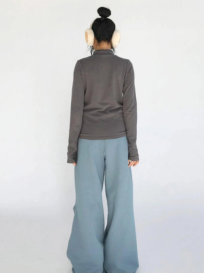 Soft Brushed High Neck Thermal Base Layer Long Sleeve