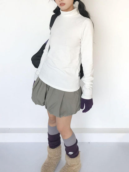 innomoood Soft Brushed High Neck Thermal Base Layer Long Sleeve