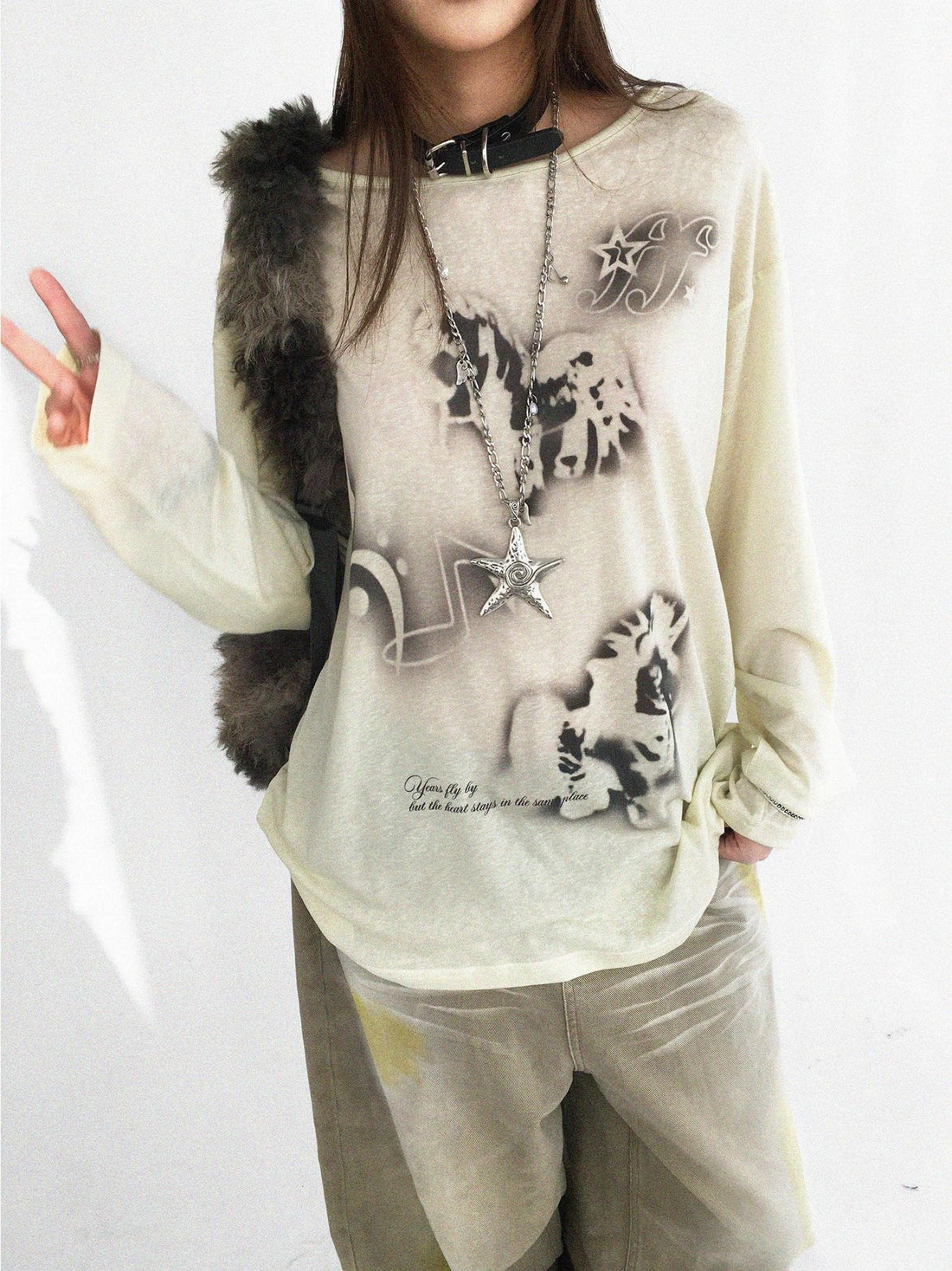 innomoood Spray Pony Print Women&