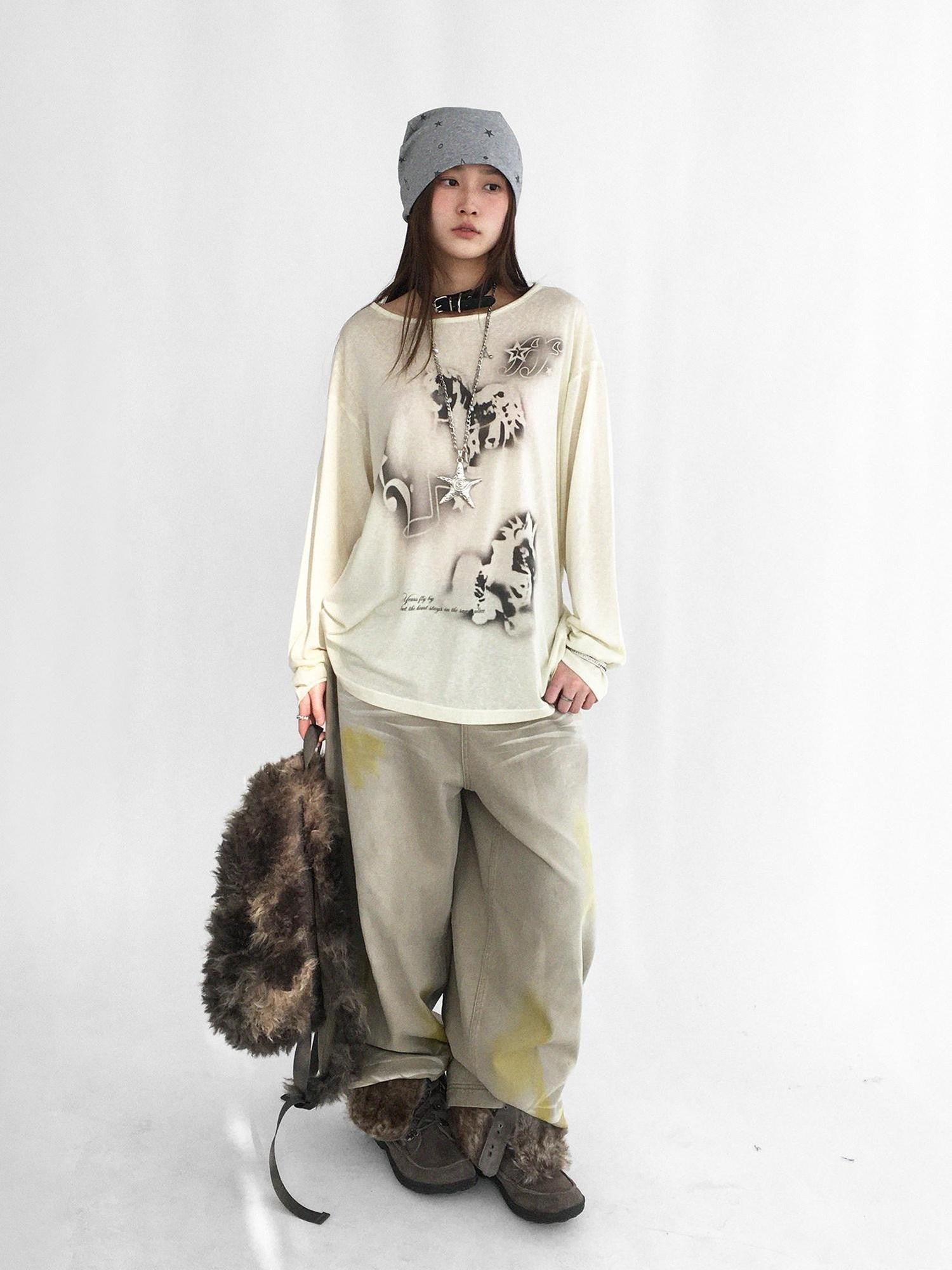 innomoood Spray Pony Print Women&