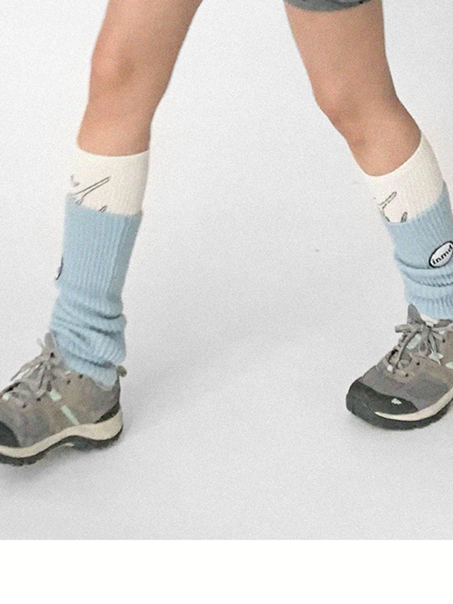 Star Rail Dyed Heart Print Washed Oversized Hoodie