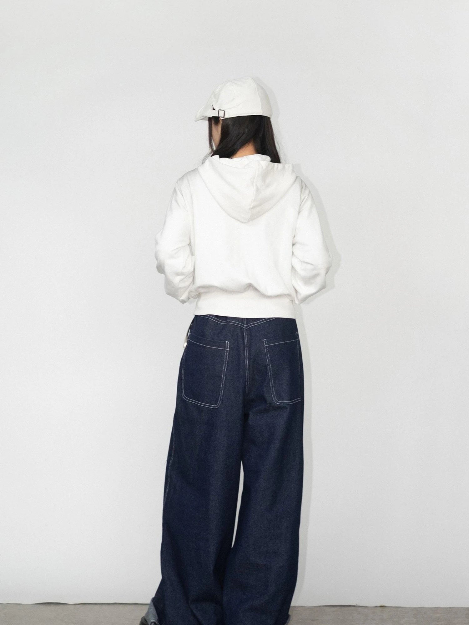 Starring Dirty Hoodie Print Cardigan