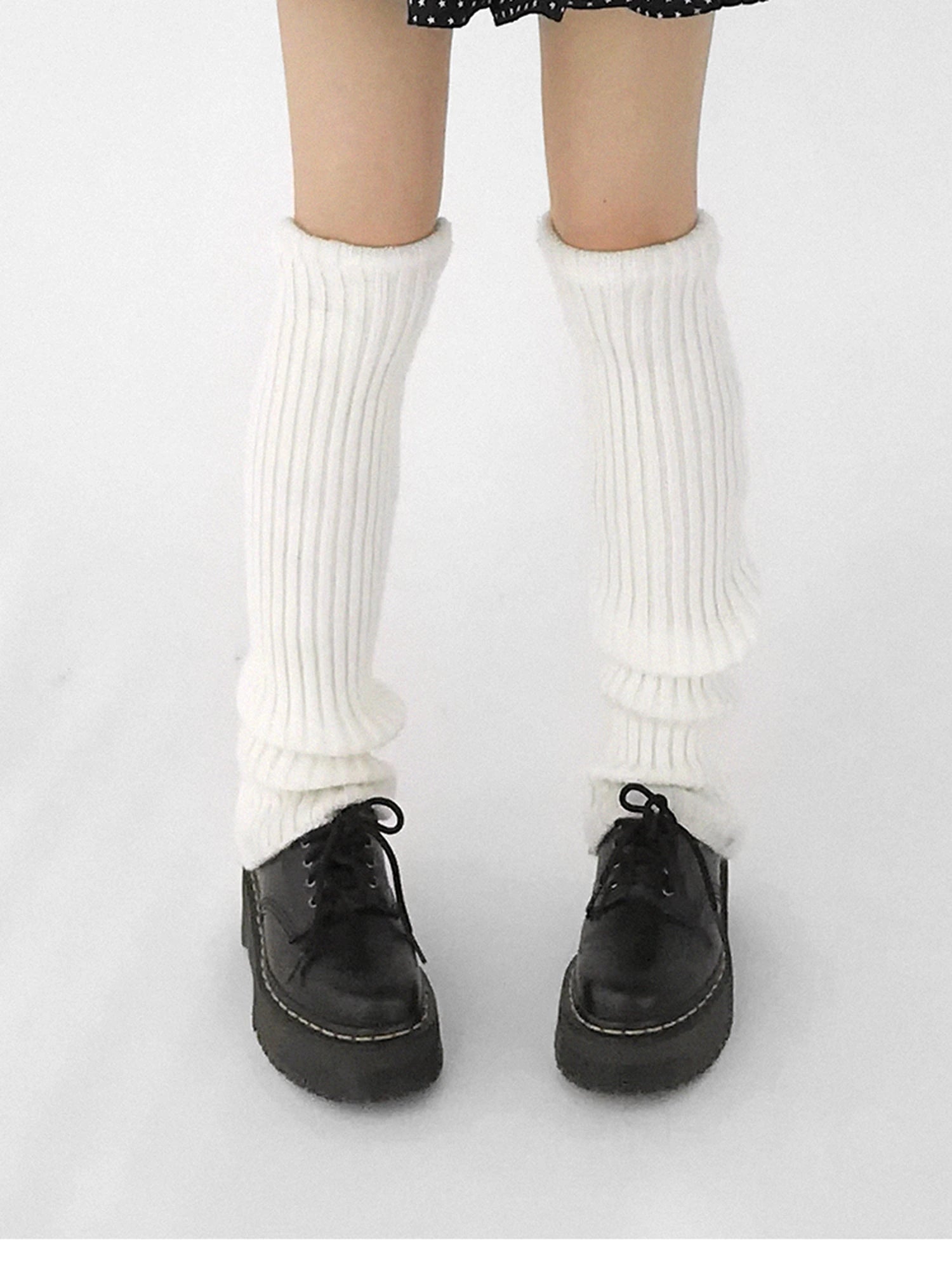 Starry Dot Print Tiered Tulle Skirt