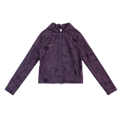 innomoood_Stylish_Cropped_Zip_Up_Printed_Hooded_Women_100_Percent_Other_Material_Hoodies_MISSTT