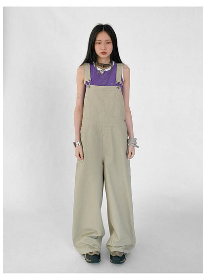 Tear Stars Raw Edge Applique Overalls