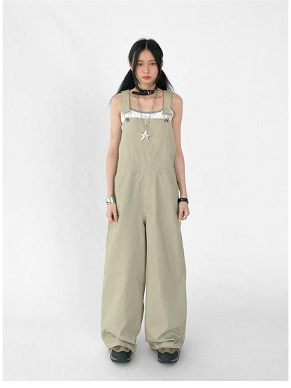 Tear Stars Raw Edge Applique Overalls