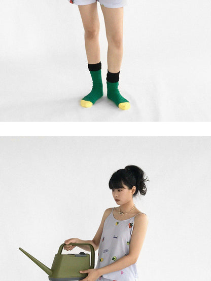 innomoood Tomato Print 3D Pajama Set Short Sleeve Shorts Homewear Summer