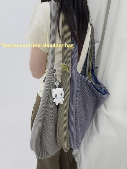innomoood Tricolor Reversible Washed Distressed Large Capacity Women&