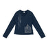 innomoood_V-neck_Print_Cross_Embroidery_Women&