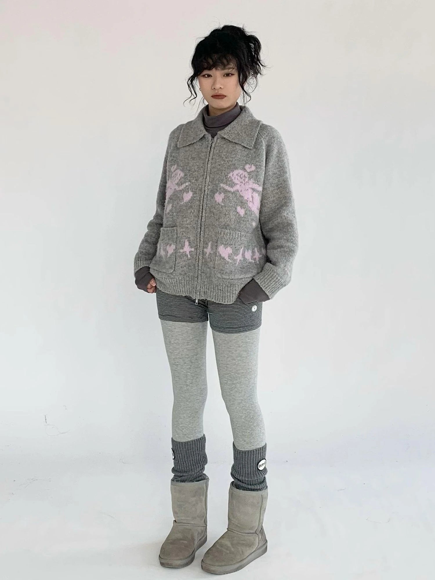 Vintage American Stretch Yoga Shorts Low Waist