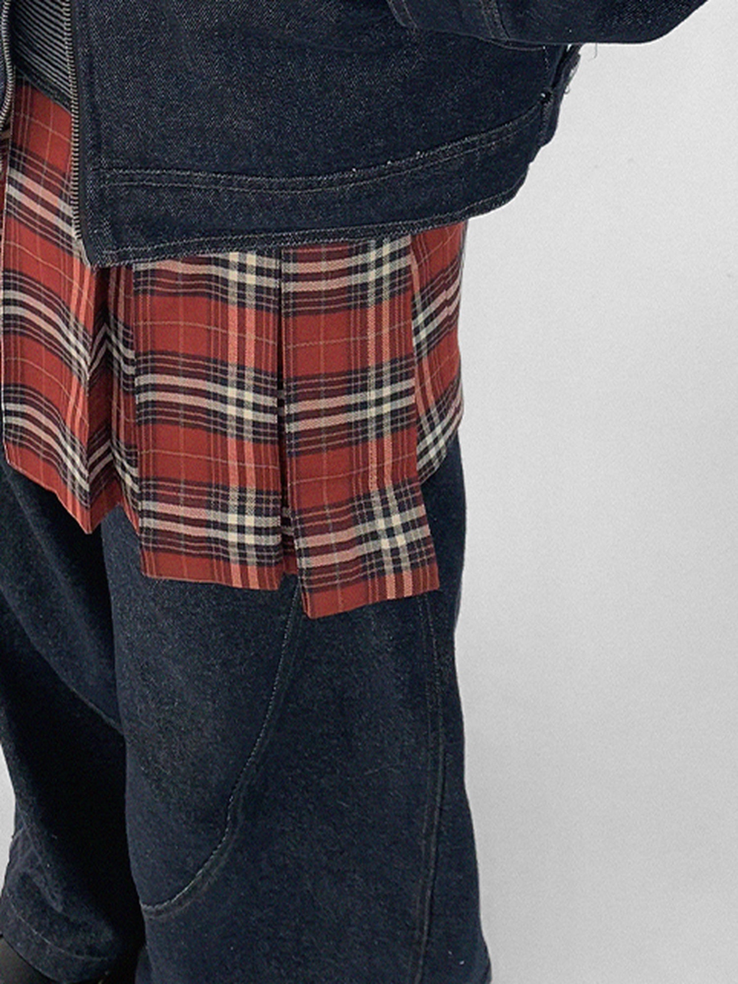 innomoood Vintage Washed Denim Jacket Unisex Cropped Trucker