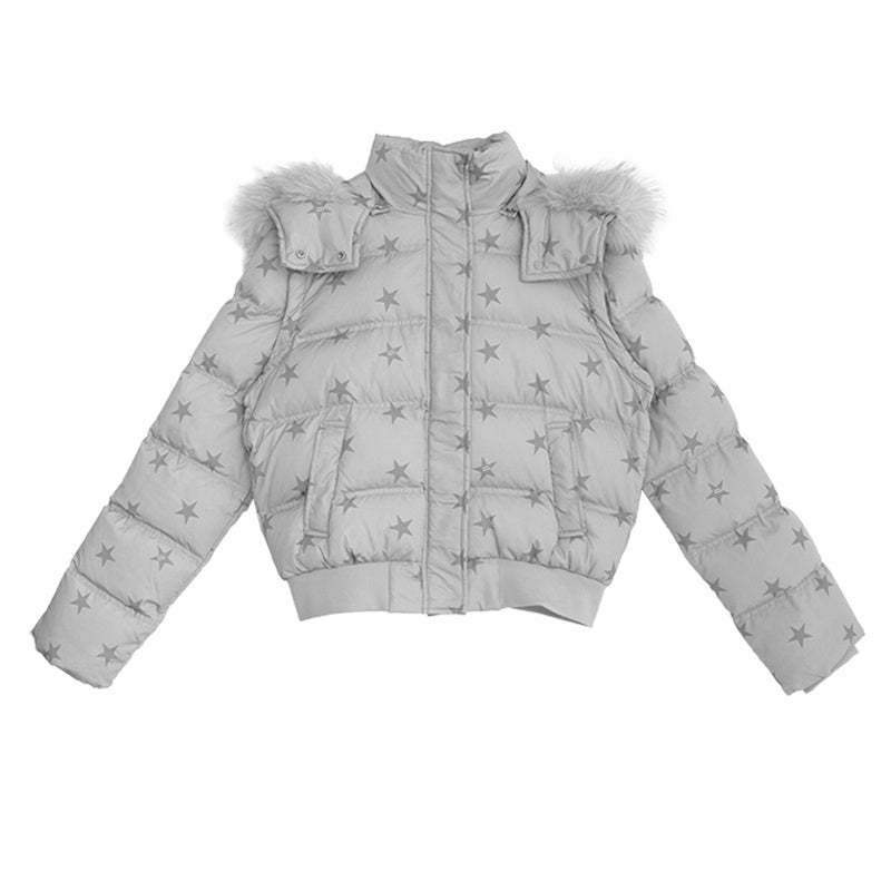 innomoood_Warm_90%_White_Duck_Down_Star_Print_Removable_Hood_Straight_Zip_Down_Jacket_MISSTT
