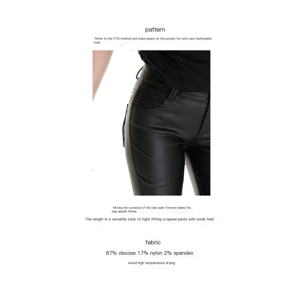 itsdinn_Biker_Pleated_Zipper_Cropped_Tapered_Women&