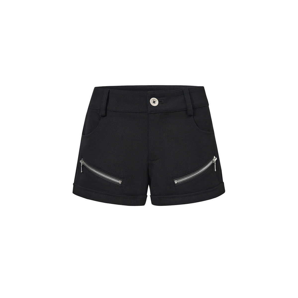 itsdinn_Black_Low_Waist_Zipper_Cargo_Slim_Women&