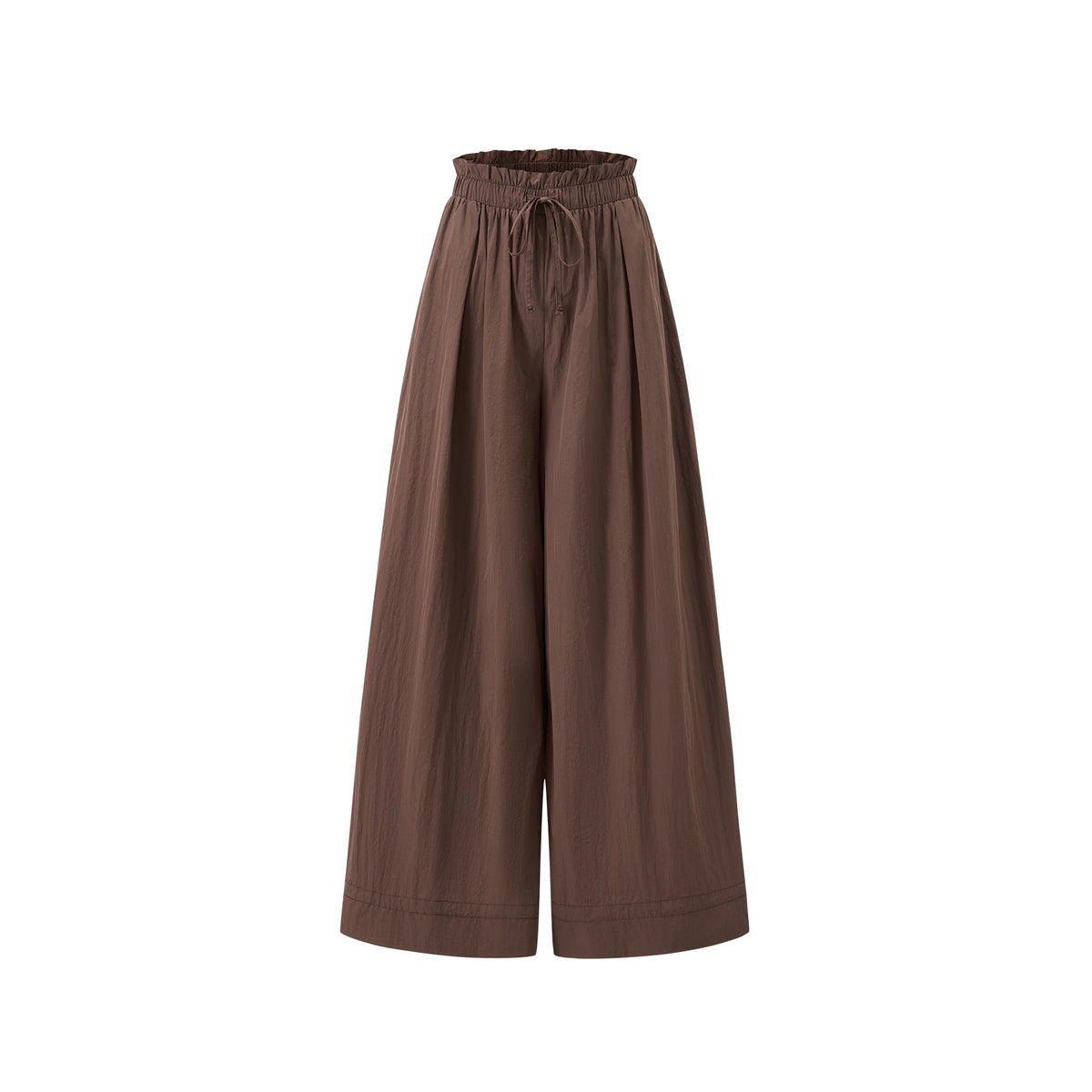 itsdinn_Brown_Drawstring_Hem_Lightweight_Drapey_Women&