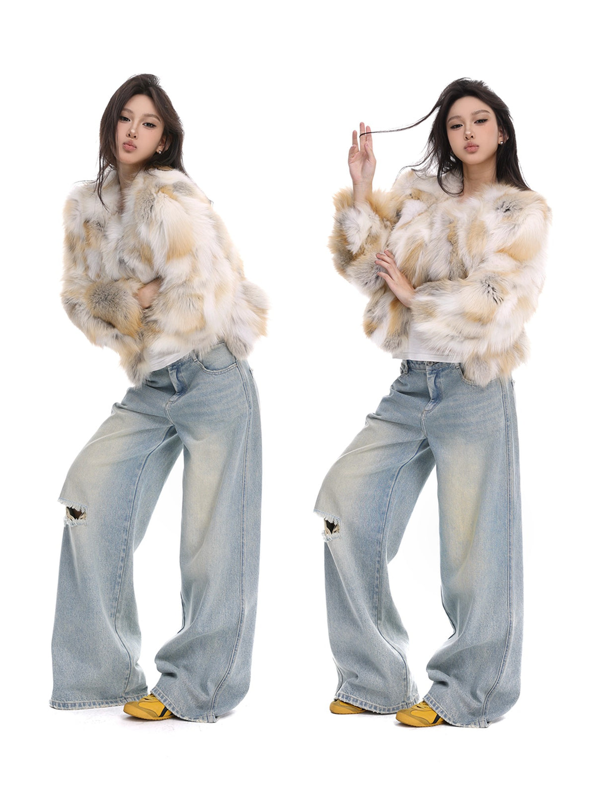 itsdinn Cool Tone Pine Needle Women&