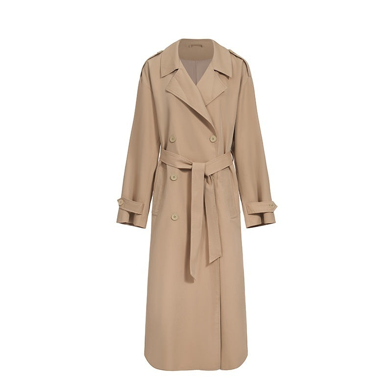 itsdinn_Khaki_Curved_Sleeve_Double_Breasted_Women&