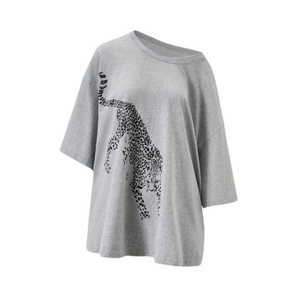 itsdinn_Leopard_Print_Half_Sleeve_Pure_Cotton_Women&