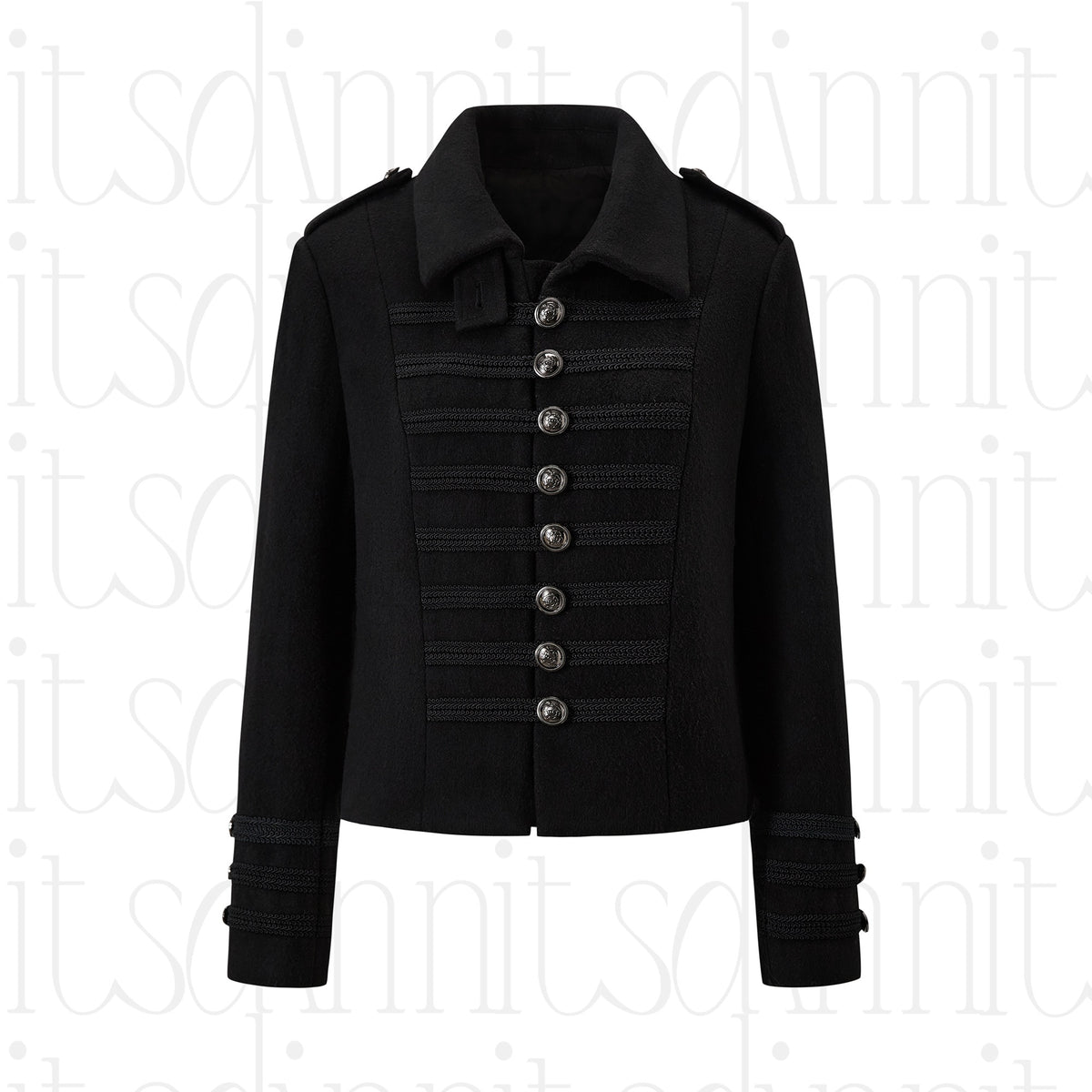 itsdinn_Metal_Button_Mandarin_Collar_Wool_Blend_Women&
