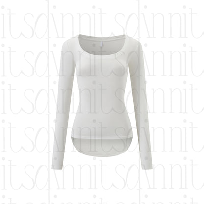 itsdinn_Sheer_U_Neck_Slim_Fit_High_Low_Hem_Women&