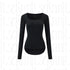 itsdinn_Sheer_U_Neck_Slim_Fit_High_Low_Hem_Women&