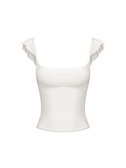 itsdinn_Solid_Double_Layer_Flutter_Wing_Sleeve_Women&