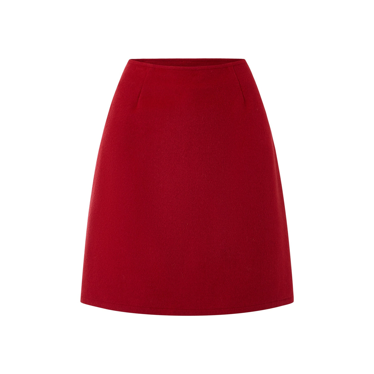 itsdinn_True_Red_Low_Waist_No_Waistband_Fitted_Side_Zipper_Women&