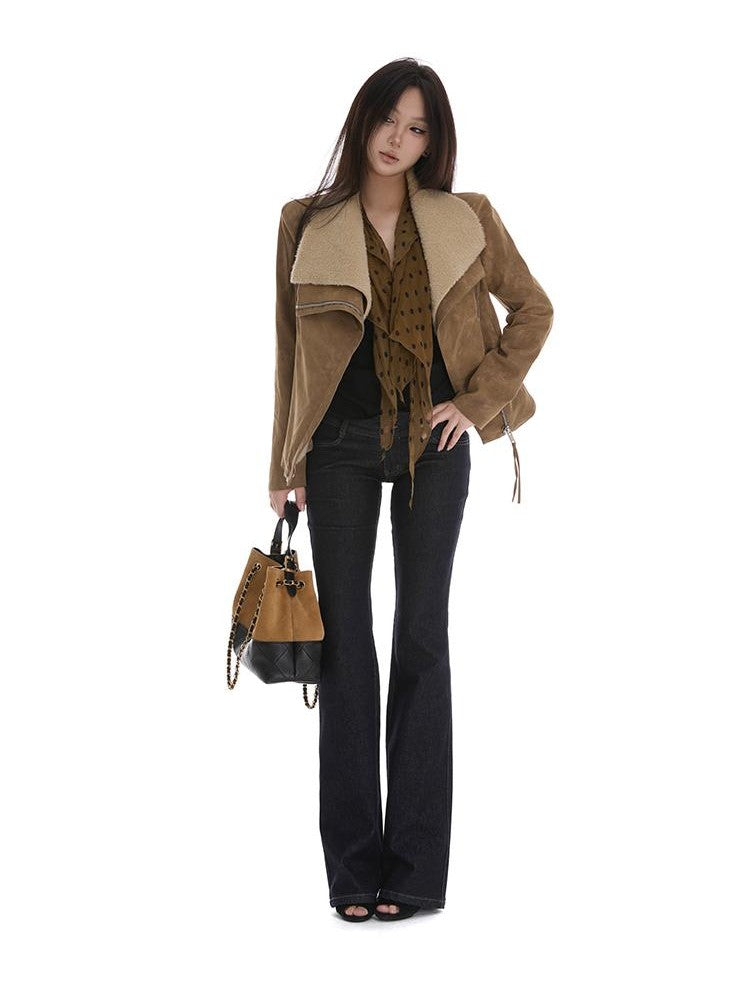 itsdinn Vintage Distressed Low Rise Slim Medium Stretch Women&