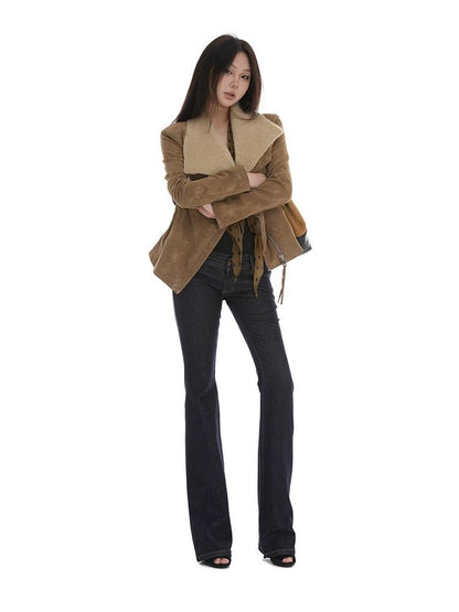 itsdinn Vintage Distressed Low Rise Slim Medium Stretch Women&