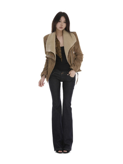 itsdinn Vintage Distressed Low Rise Slim Medium Stretch Women&