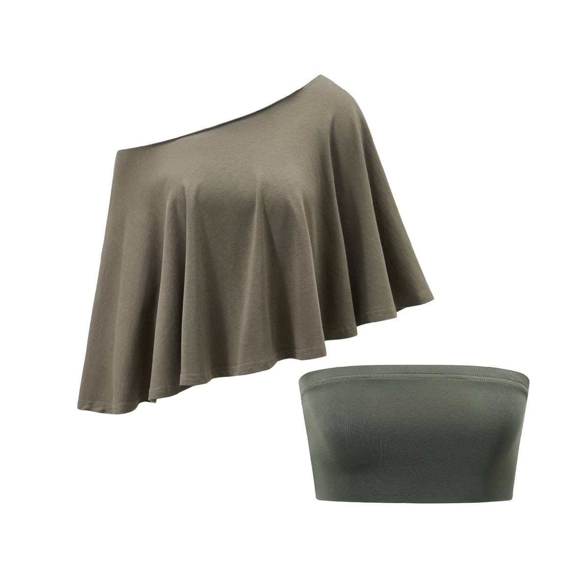 itsdinn_Wavy_Edge_One_Shoulder_A_Line_Women&